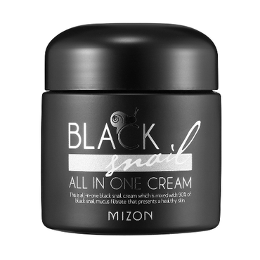 Mizon -  Mizon Black Snail all in One Cream Krem do twarzy ze śluzem afrykańskiego ślimaka - 75 ml
